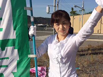 憲法改正県民運動街頭演説