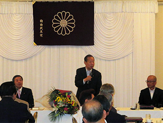 自民党和歌山県連三区朝食懇談会