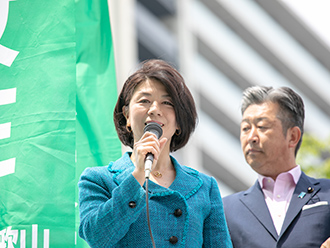 憲法記念日「街頭演説」