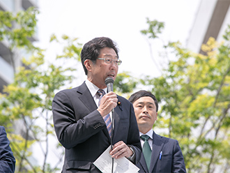 憲法記念日「街頭演説」