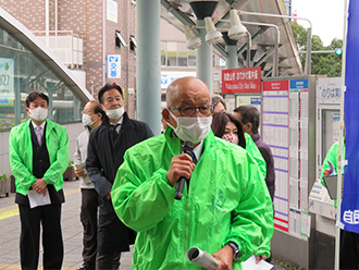 拉致被害者救出の街頭活動