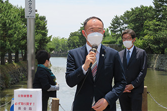 拉致被害者救出の街頭活動