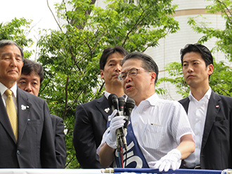 第25回参議院議員選挙 公示日