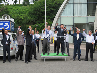 第25回参議院議員選挙 公示日