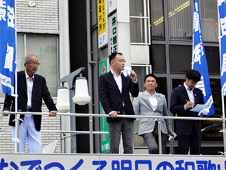 青年部・青年局全国一斉街頭行動